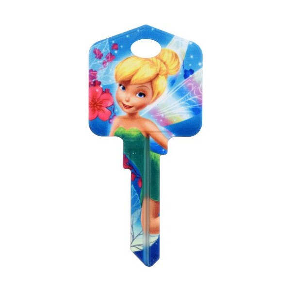 Hillman Disney Fairy House Key Blank 66/97 KW1/KW10 Single For Kwikset and Titan Locks 87634 - main